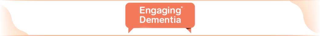 Engaging Dementia Website Banner with logo